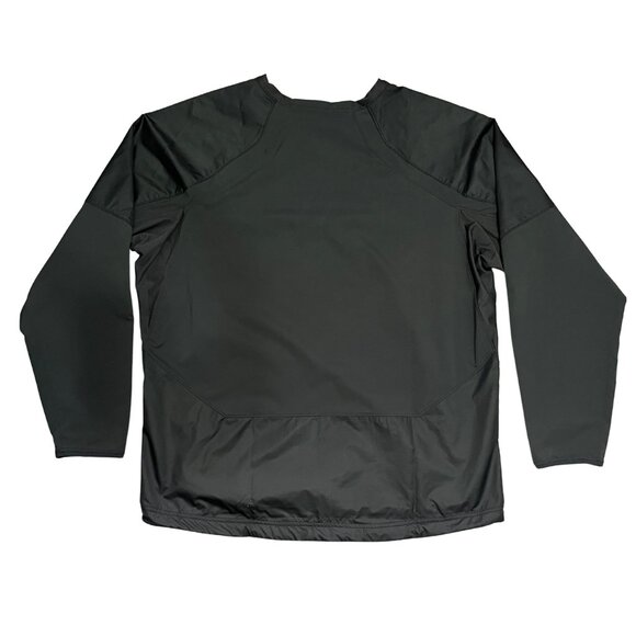 Nike Dri-fit Gray Coach Pullover Men's XL Warm-up Athletic Training Windbreaker - Picture 12 of 13